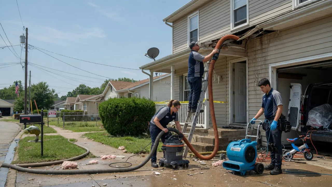 Water Damage Restoration in Winburne, PA near me